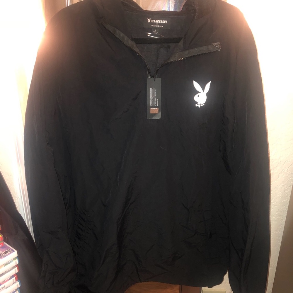 Playboy windbreaker hoodie
